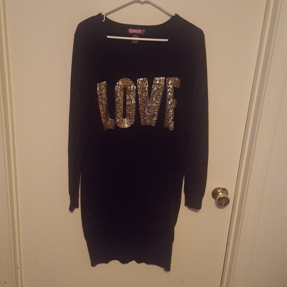 Say What? Dresses & Skirts - Love sweater dress